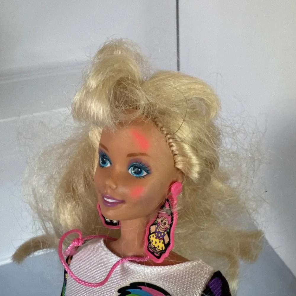 Vintage 90s Mattel 1992 Troll Barbie Doll‎ No Troll Read Description